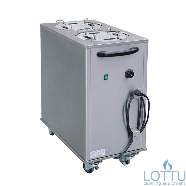 Electric Plate Warmer Cart